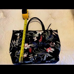 Kate Spade Vinyl Satchel like new!!